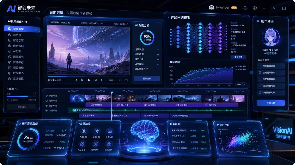 套路调教AI视频创作工具